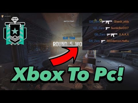 Xbox Diamond Tries Pc! - Ranked Highlights - Rainbow Six Siege Gameplay