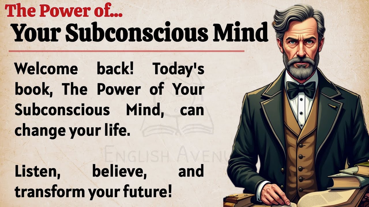 The Power of Your Subconscious Mind 🔥 || Learn English Through Book Summary || Listening Practice ✅
