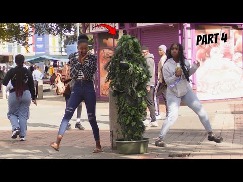 BEST OF BUSHMAN PRANKS COMPILATION - 4K FUNNY REACTIONS ONLY / PART 4