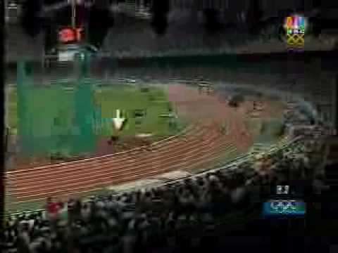 2004 Olympic Mens 400m Semi-Final #1
