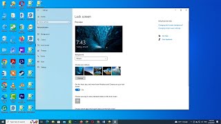 Windows 10 lock screen wallpaper auto change