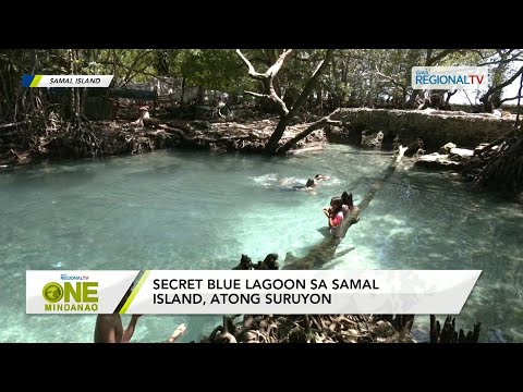 One Mindanao: Secret blue lagoon sa Samal Island, atong suruyon