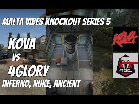 KOVA vs 4glory Highlights /  at Malta Vibes Knockout Series 5