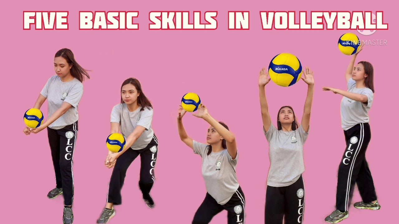 Five Basic Skills in Volleyball