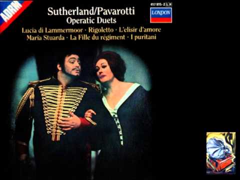 Sutherland & Pavarotti. Duet. Le fille du Regiment. Gaetano Donizetti
