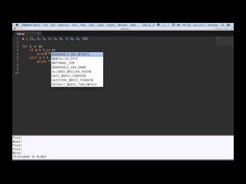 Python 2 7 2 Programming Tutorial 21 Fizzbuzz
