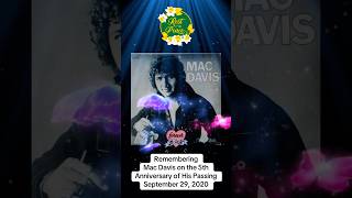 Mac Davis Remembered on the 5th Anniversary of his Passing #music #singer #musician #country #shorts