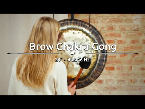 24" Brow Chakra Gong, G24BC6, Meinl Sonic Energy
