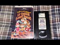 Opening To DuckTales The Movie Treasure Of The Lost Lamp 1991 French Canadian VHS Damaged Tape