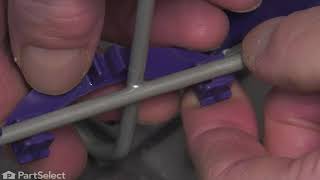 LG Dishwasher Repair: How to Replace the Adjustable Tine Holder (LG Part # 4769DD2001A)