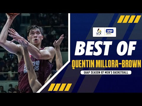 BEST OF QUENTIN MILLORA-BROWN | UAAP SEASON 87 MEN’S BASKETBALL