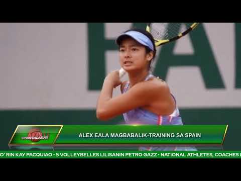 Alex Eala, magbabalik-training sa Spain