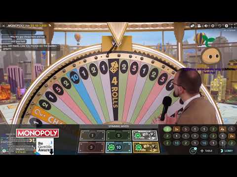 Evolution gaming Monopoly Rigged wheels remote controlled proof