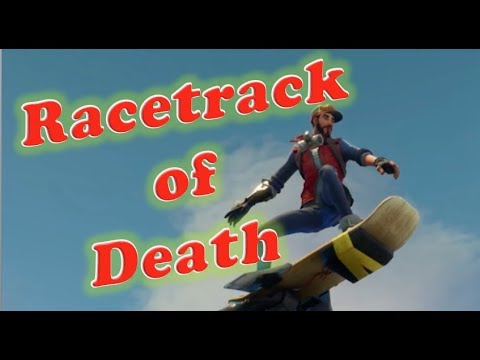 Fortnite - Hoverboard Racetrack of Death Video