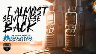 The NEWLY RELEASED Midland GXT3000 GMRS Radio!