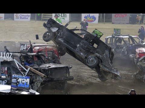2025 Preble County Fair Demolition Derby - Day 2 - Prostock Fullsize, Street Stock Fullsize, Van/SUV
