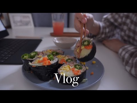 [vlog] 가래떡 구워먹고 캡슐커피빨로 육아하고 근황 주절주절거리는 일상