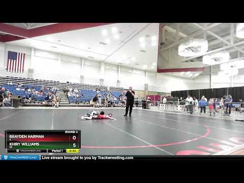 63 Lbs Round 2 - Brayden Harman, IL Vs Khiry Williams, MI 2f39