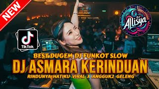 Download lagu BEST DUGEM DJ FUNKOT SLOW ‼️ DJ ASMARA KERINDUAN X RINDUNYA HATIKU X ANGGUK2 | REMIX FULL BASS 2026 mp3