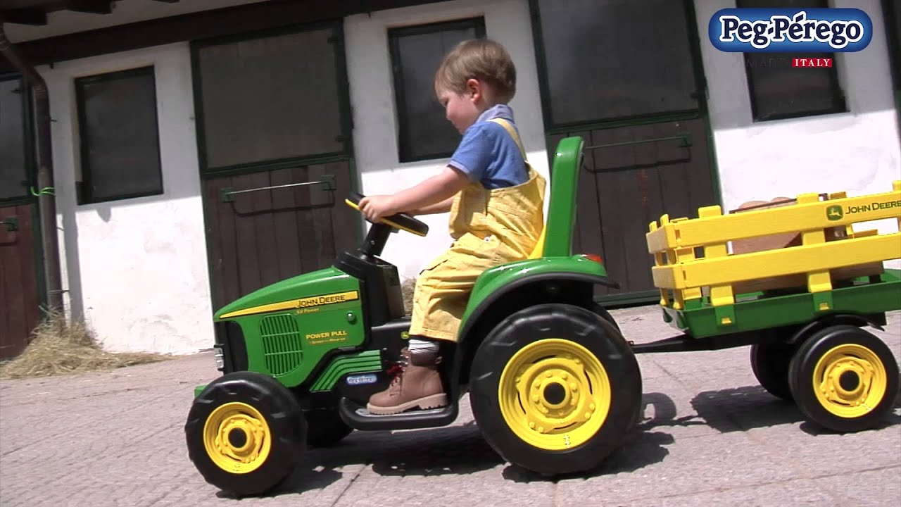 Peg-PeregoJD Tractor 6V детский электромобиль
