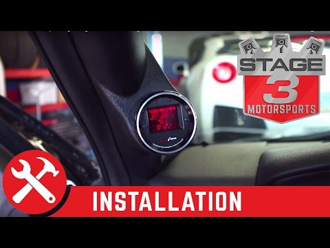 2009-2014 F-150 Aeroforce Interceptor Single Gauge and Auto Meter Single Pillar Install:
