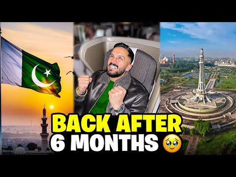 Allhumdulillah i am Back🙏🏻Landed Pakistan after 6 months🫡