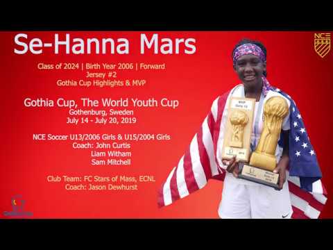 Se-Hanna Mars | Gothia Cup 2019 Video Highlights | NCE Soccer | U13/2006 Girls