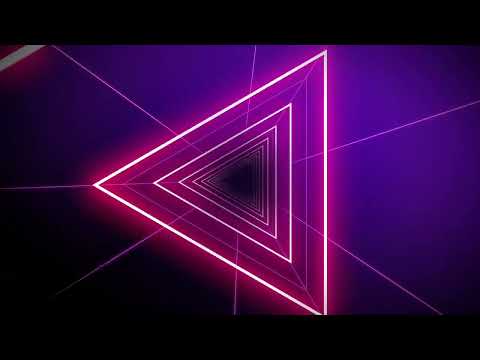 Neon lights modern animated loop background - free footage - motion made