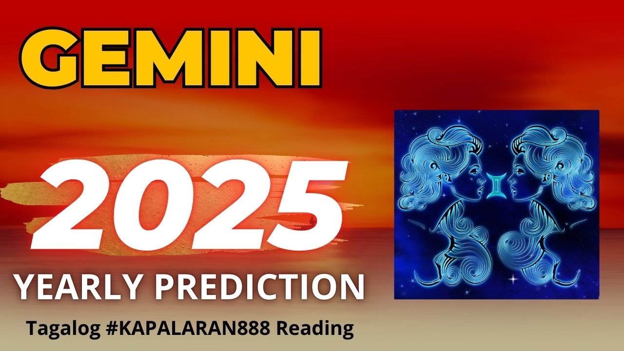 BEST YEAR! GOOD FORTUNE IS YOURS! ♊️ GEMINI 2025 YEARLY TAGALOG TAROT PREDICTIONS #KAPALARAN888