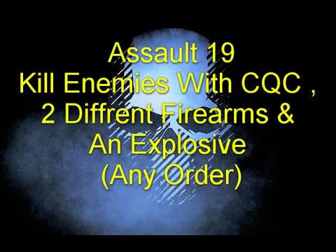 Ghost Recon Breakpoint : Assault Rank 19 : Kills  With CQC , 2 Guns & An Explosive (Any Order) *NEW*