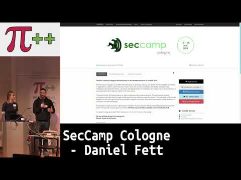 Pi and More 11½ - LT: SecCamp Cologne - Daniel Fett