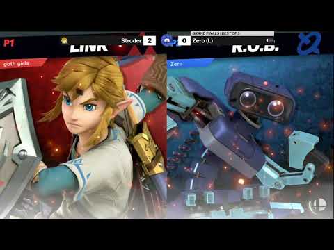 TJ 40 SSBU Grand Finals - Stroder (Bayonetta / Link) vs Zero (Hero / Little Mac / R.O.B.)