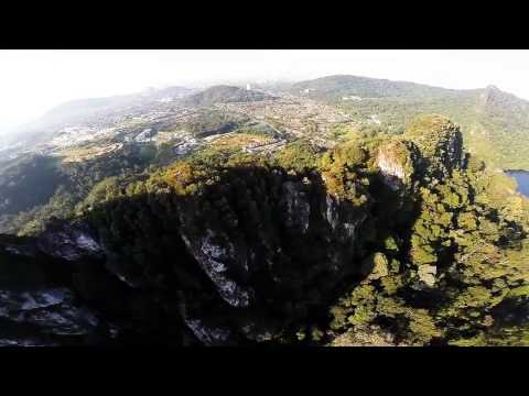 Aerial video Bukit Tabur East Peak2