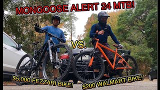 Can A Walmart Bike Survive A Mountain Bike Trail | $200 Mongoose WM Bike | 7 Mile Ride