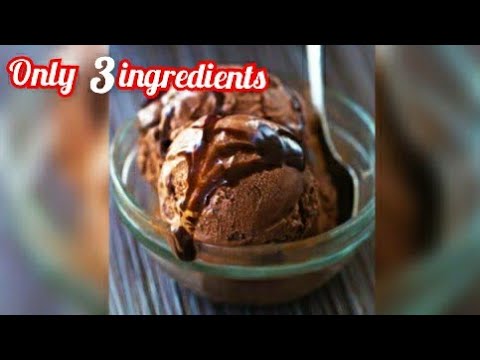 Chocolate Icecream With Easily Available Ingredients | Chocolate Icecream Without Condensed Milk