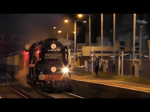 Clan Line Waterloo Sunset  @ Milford