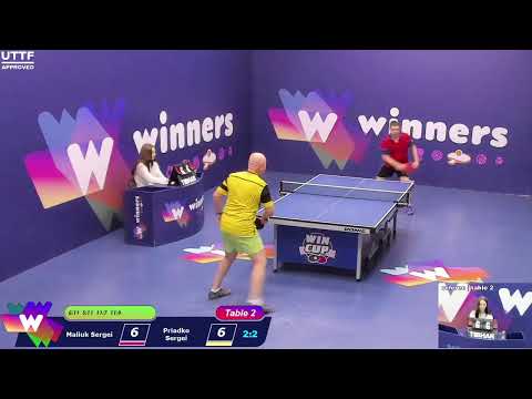WINners CUP table 2  26.01  Maliuk Sergei - Priadko Sergei 19:30