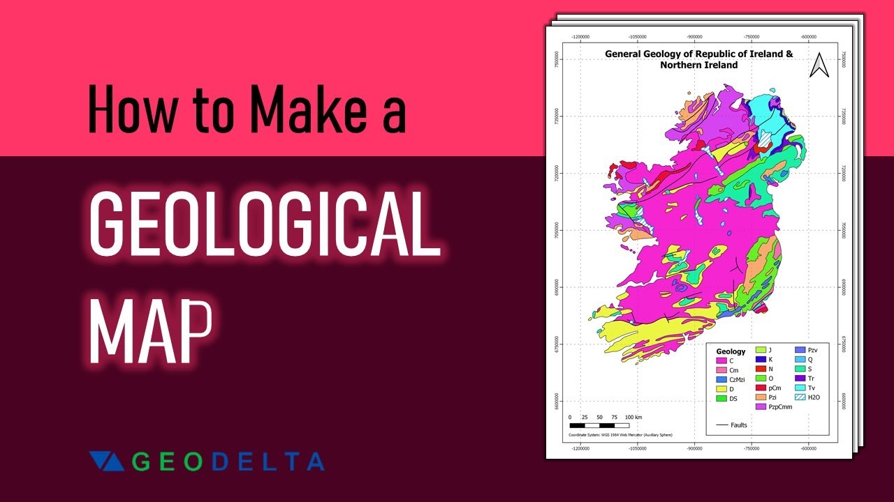 Making a Geological Map using QGIS