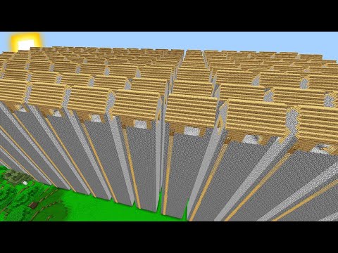 1000 YÜKSEK EVDE YAŞAMAK - MİNECRAFT