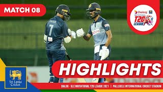 Match 8 Highlights | Greys vs Greens | Dialog-SLC Invitational T20 League