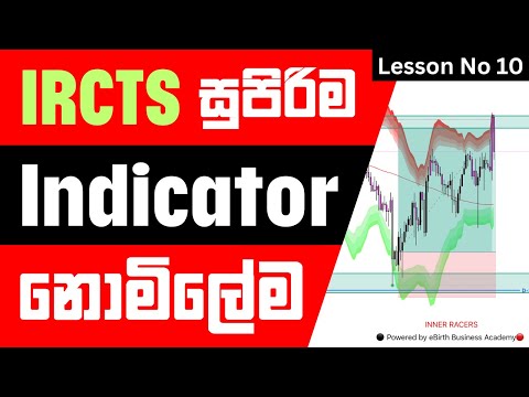 📕 සල්ලි දිලා ඉගෙන ගන්න Full Course එකම නොමිලේ | Lesson No 10 | Trading Indicators ( Special IRCTS )