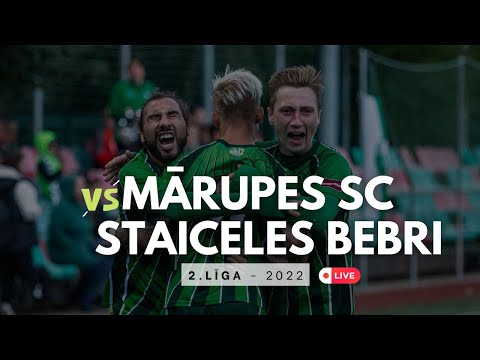 MĀRUPES SC 6x1 FK STAICELES BEBRI - 2.LĪGA