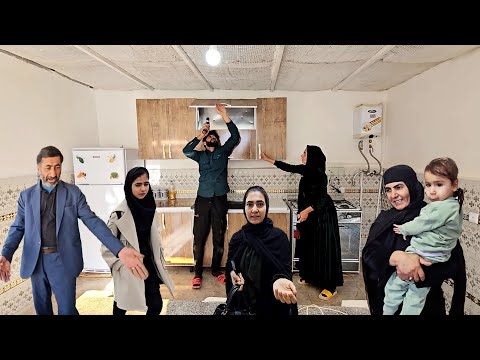 Installation and opening of the Kamar family's dream kitchen: unparalleled surprise and joy