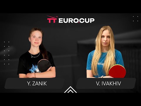 10:20 Yulianna Zanik - Valeriia Ivakhiv 03.12.2023 TT Euro.Cup Ukraine Master.  TABLE 4