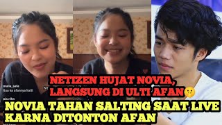 Download lagu AFAN ULTI NETIZEN DI LIVE PACARNYA ‼️ Novia Terpantau Lagi Tahan Salting 🤫 mp3