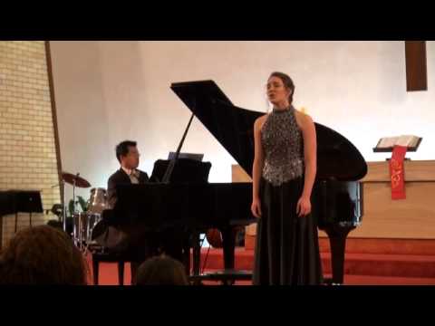 Anna Stephens sings 'Bush song at dawn' by William James