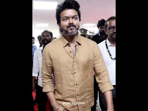 😂LEO SUCCESS MEET-ல VIJAY VERA LEVEL THUG MOMENT 🤩💥🤩💥|| #leo #trending #vijay #thalapathy #shorts