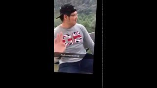 When your friends are scared of heights but they still take the cable car for you