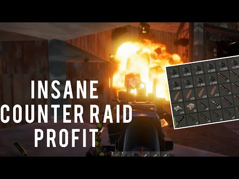 RUST: FINISHING a Counter Raid for INSANE Profit