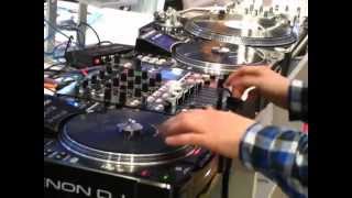 Mixmove 2013 - DJ Switch - sur platines numériques Denon SC3900 - Stand Audio-Technica